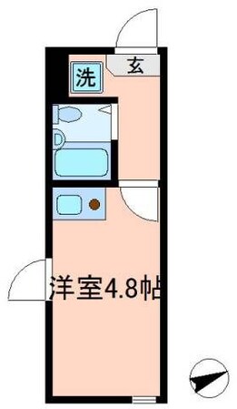 イルビラージュ池袋の物件間取画像